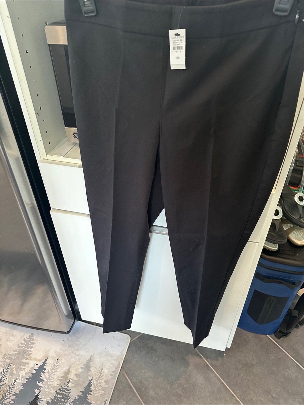 Talbots nwt $89.50 retail beautiful black pants no flaws new